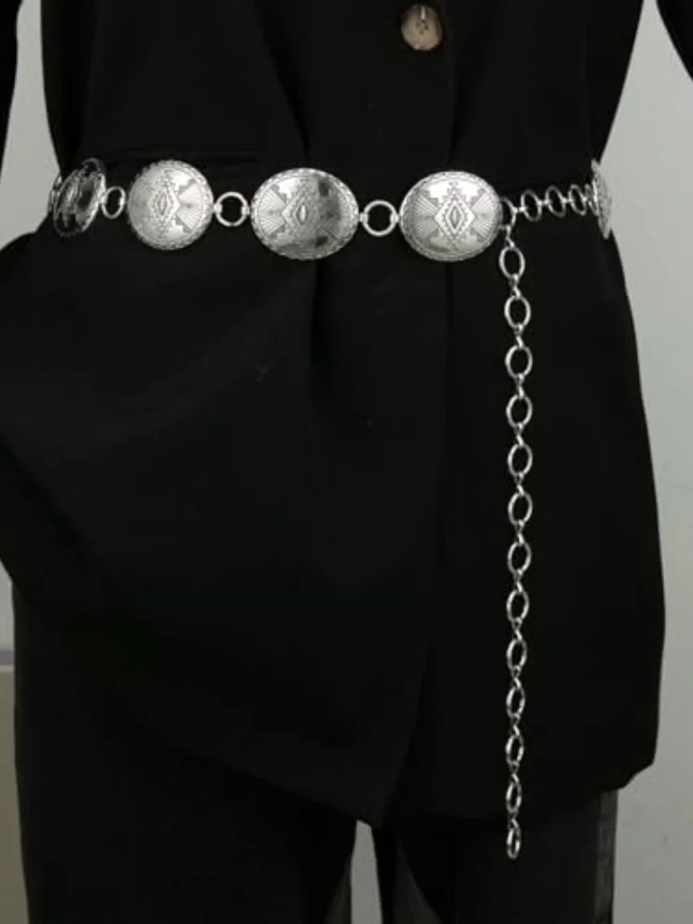 Western Metal Concho Waist Chain for Women | Cowgirl Adjustable